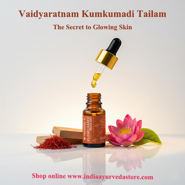 Vaidyaratnam Kumkumadi Tailam